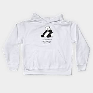 Grumpy Panda Kids Hoodie